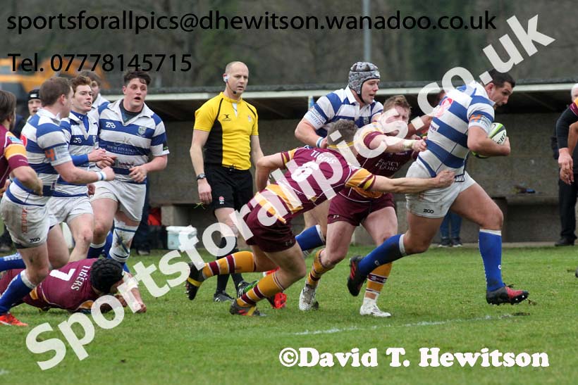 Tynedale v Sedgley Park, Tynedale Park, Corbridge, Northumberland. Photo: David T. Hewitson/Sports for All Pics